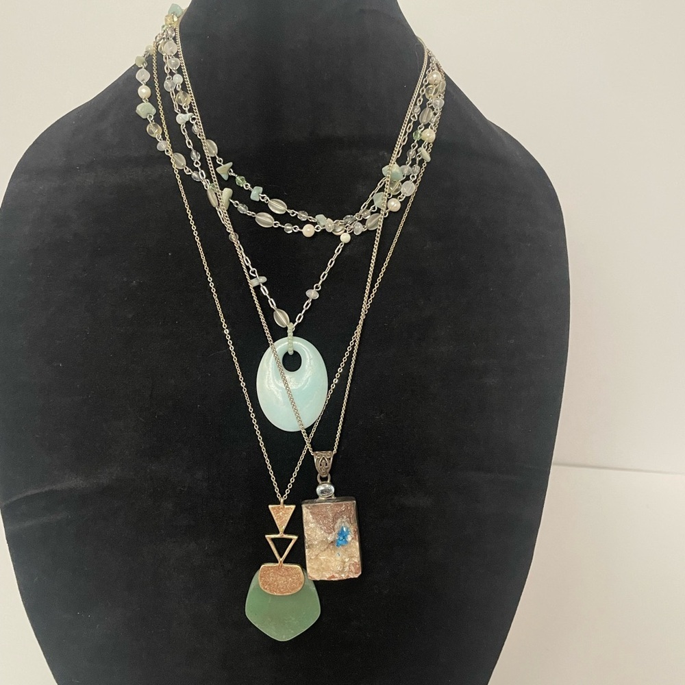 Elegant Multi-Layered Necklace Set